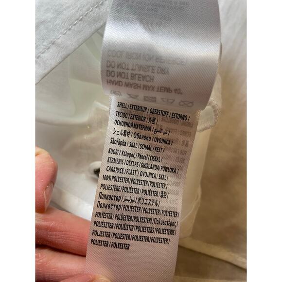 NWOT FARM Rio Women Small Tank Top Cami Cropped Spaghetti Strap V Neck Boho - Picture 7 of 7